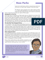 Ks2 Rosa Parks Differentiated Reading Comprehension Activity Ver 10-5-7