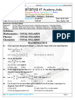 08 05 2023 SR Super60 NUCLEUS &ALL BTGÇÖS EAMCET GTE 09 Q PAPER