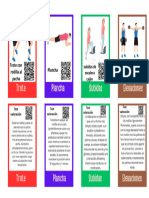 Tarjetas de La Actividad Física Ejemplo - PDF 3