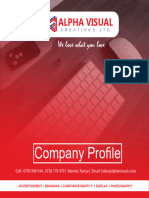 Alpha Visual Creatives Limited Company Profile