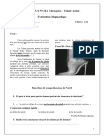 2AS. BOUSEKKINA Anfel. Evaluation Diagnostique