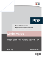 HiSET Math Fpt6a