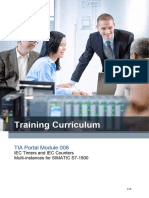 Training Curriculum: TIA Portal Module 006
