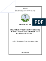 (123doc) Phan Tich Su Dung Thuoc Dieu Tri Roi Loan Lipid Mau Tai Benh Vien Da Khoa Huyen Ba Vi