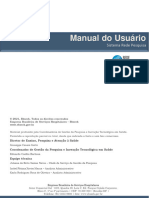 Rede Pesquisa - Manual Do Pesquisador - 2021