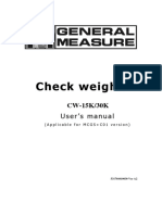 GM ChexGo CW-30K Checkweigher