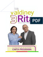 Carta-Programa - Chapa AVANÇA, UFPB! - Valdiney-Rita