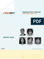 Action Bet - Productivity Report - Design Team - Week 3 & 4