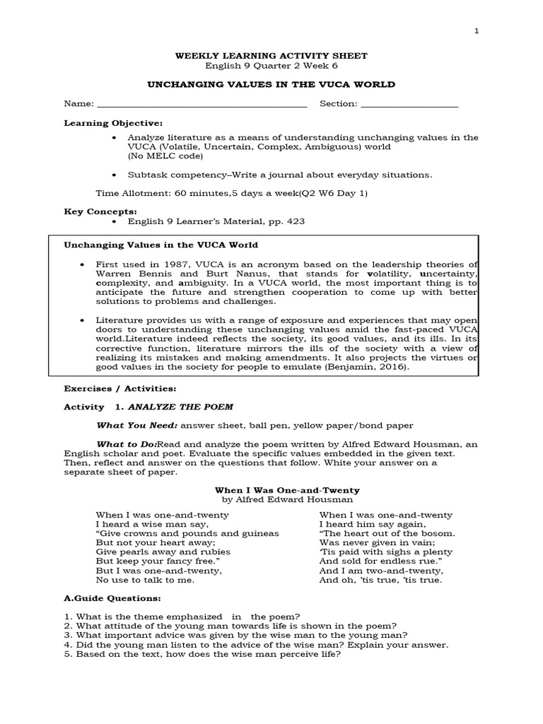 Grade 9 Q2 | PDF | Learning