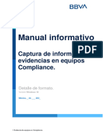 Manual de captura de informacion y evidencias de equipos en Compliace W10