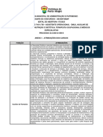 EDITAL DE ABERTURA 175-2023 - Anexo I - Atribuições dos Cargos