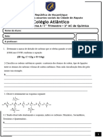 2 Teste Quimica - 10 Classe