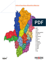 Mapa Foruns Regionais