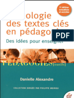 Anthologie-des textes clés-en pédagogie