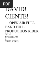 David Outdoor Technical Rider 2024 SFW