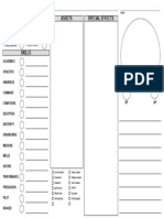 Character Sheet