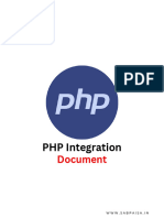 PHP Server Integration