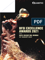 BFSI Excellence Awards 2021 Brochure