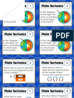 Plate Tectonics Task Cards