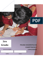 Prueba 3er Grado Mate