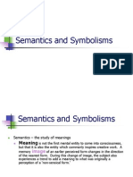 Semantics and Symbol Isms