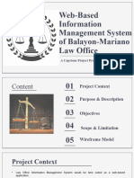Balayon Mariano Law Office Information Management System