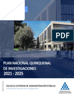 Plan Nacional Quinquenal de Investigaciones PNQI-2021-2025 V1-03-11-2021