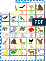 Animals Multiple Choice Activity1