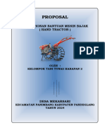 Proposal Permohonan Bantuan Mesin Bajak