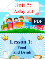 Unit 5 - Lesson 1 - Food and Drink