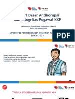 MATERI ANTIKORUPSI & INTEGRITAS - KKP 2023