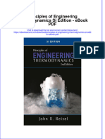 Full download book Principles Of Engineering Thermodynamics Si Edition Pdf pdf