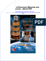 Full download book Principles Of Electronic Materials And Devices Pdf pdf