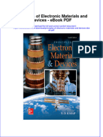 Full Download Book Principles of Electronic Materials and Devices PDF