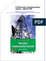 Full Download Book Principles of Electronic Communication Systems 3 PDF