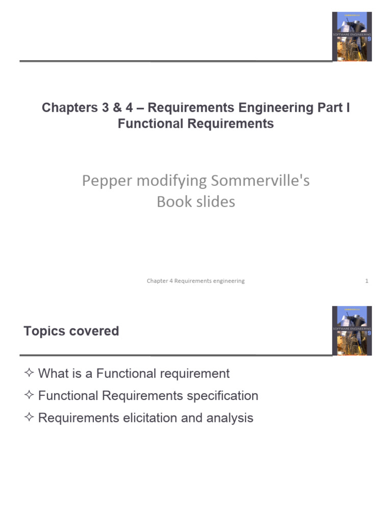 Requirements Engineering Overview | PDF | System | Specification ...