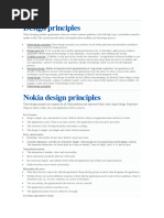 Nokia Design Principles