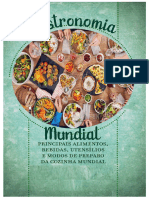 Livro Gastronomia Mundial