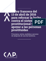 Ley Francesa - Lucha Contra El Sistema Prostitucional