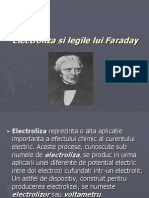 Electroliza Si Legile Lui Faraday