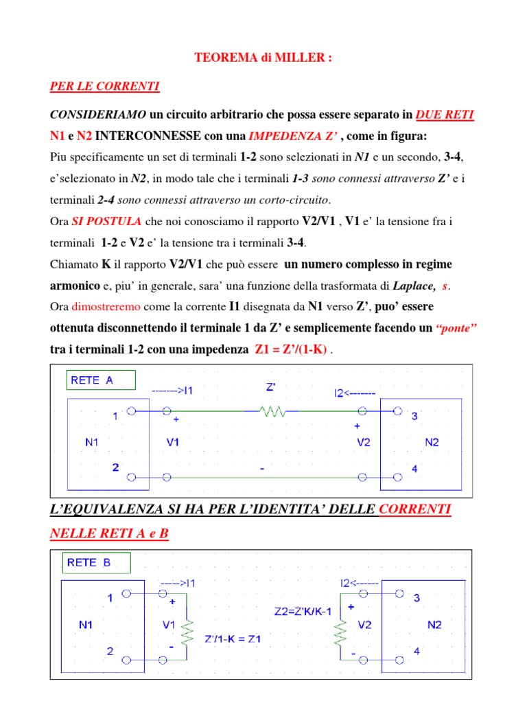 Teorema Di Miller - Completo 2008 | PDF