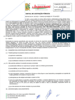 Edital de Licitaçao Tp014-2023 - Remanescentes de Construção de 01 Escola Santa Rosa de Lima