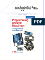 Full Download Book Programming Arduino Next Steps Going Further With Sketches PDF