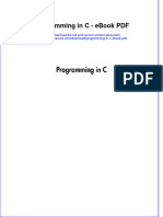 Full Download Book Programming in C PDF
