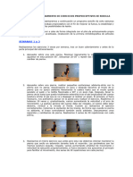 PROGRAMA DE ENTRENAMIENTO DE EJERCICIOS PROPIOCEPTIVOS DE RODILLA