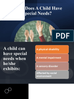 Special Needs need Special Love