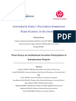 PHD - Institutional Investors Participation in IF Economics