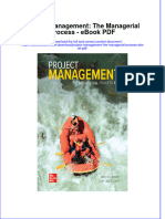 Full Download Book Project Management The Managerial Process PDF