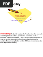 Lecture 2 Reviow Probability