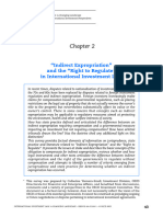 "Indirect Expropriation" and The "Right To Regulate" in International Investment Law